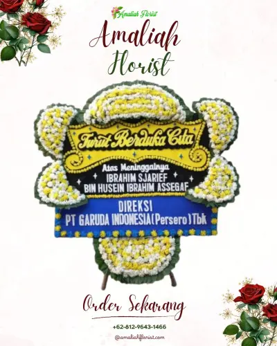 Papan Bunga Duka di Bojongkoneng